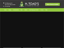 Tablet Screenshot of htoads.com